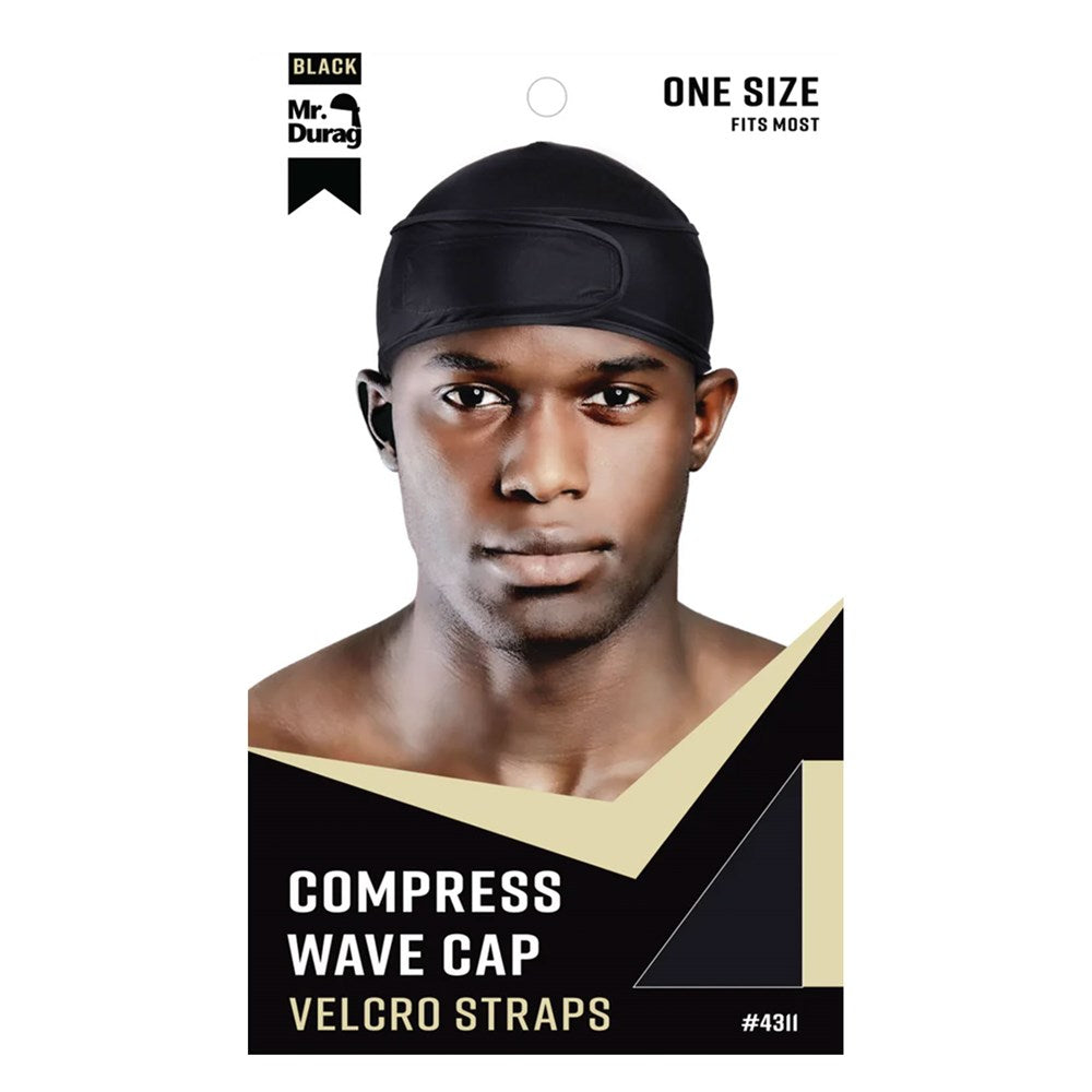 ANNIE Compress Wave Cap with Velcro Straps [One Size]
Sareya Beauty Supply store 
