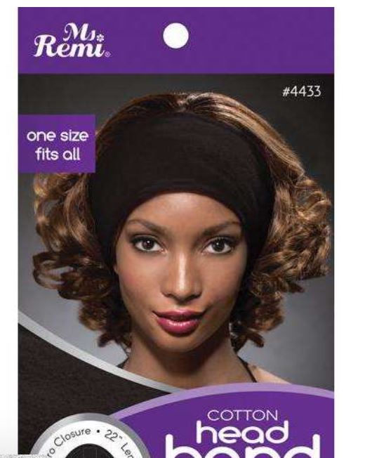 ANNIE Ms. REMI Cotton Head Band-Black , Sareya Beauty Supply Store in Calgary