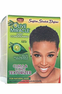 Thumbnail for AFRICAN PRIDE Olive Miracle Texturizer Kit