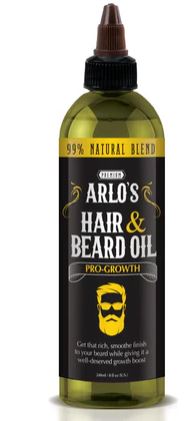 FISK BRAND -ARLO'S Pro-Growth Hair and Beard Oil (8oz)