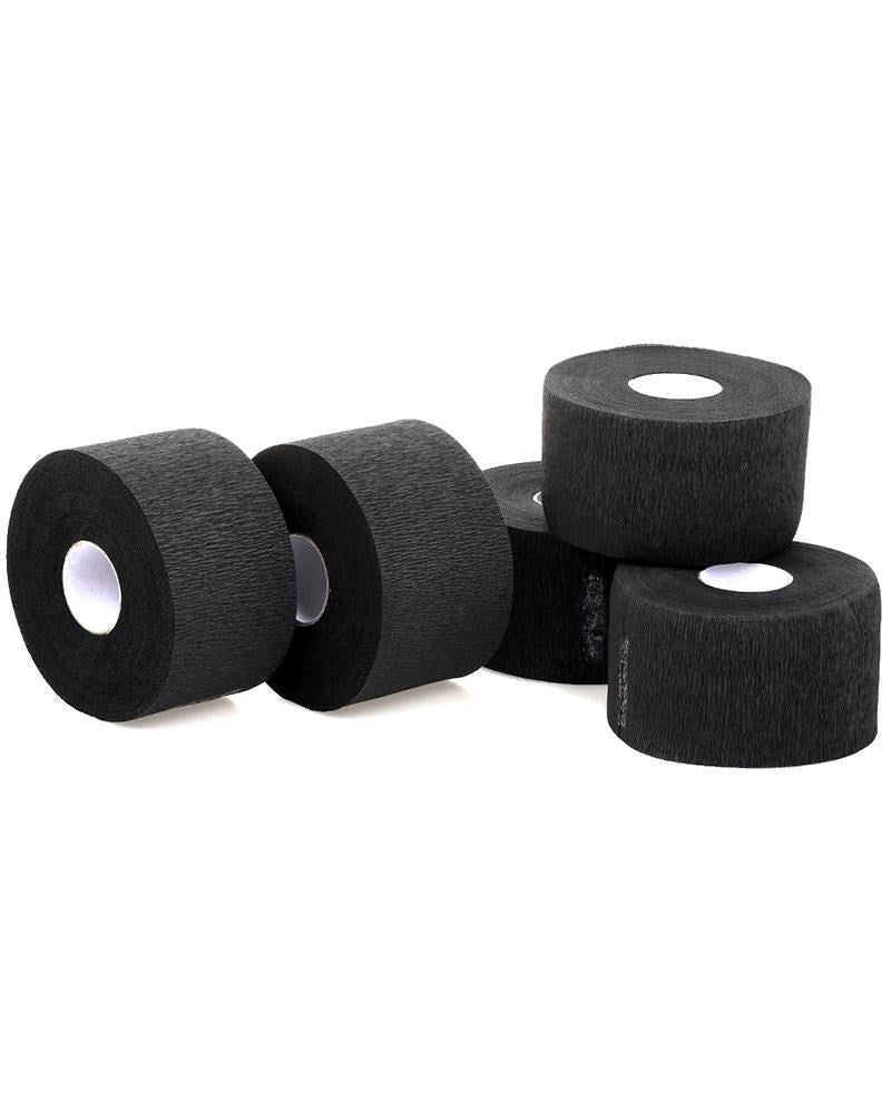 KIM & C Neck Ruffles Strip Rolls Waterproof Black [5 Rolls]