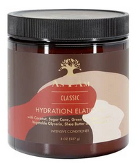 Thumbnail for Jar of hair care product with a black lid on a white background