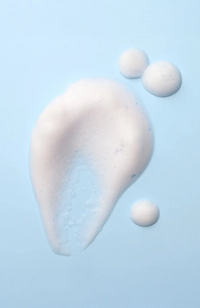 Thumbnail for White bubbles on a light blue background