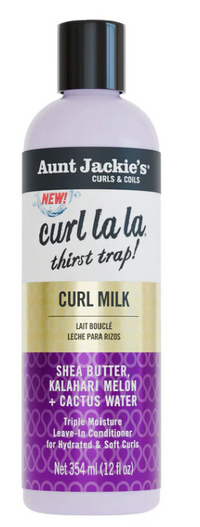 Thumbnail for AUNT JACKIE'S Curl La La Thirst Trap Curl Milk (12 oz)