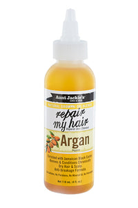 Thumbnail for AUNT JACKIE'S Natural Growth Oil Repair My Hair-Argan (4oz), Sareya Beauty Supply Store in Calgary Alberta 