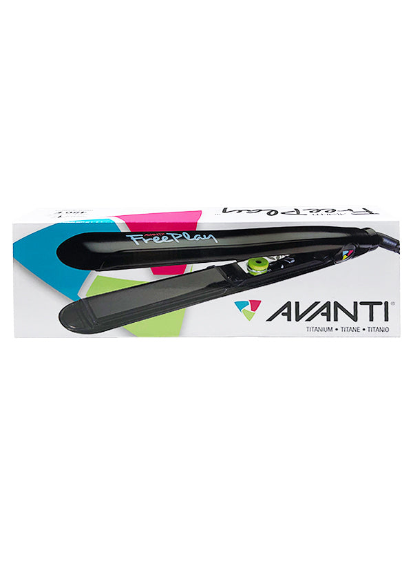 AVANTI Free Play Titanium Flat Iron 1"  Sareya Beauty supply store in calgary