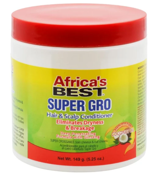 Africa's Best Maximum Strength Super Gro Hair & Scalp Conditioner 5.25oz