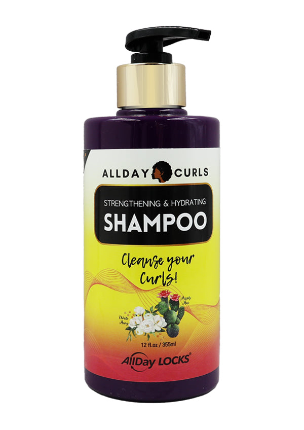 AllDay Curls Strengthening &amp; Hydrating Shampoo (12 oz)