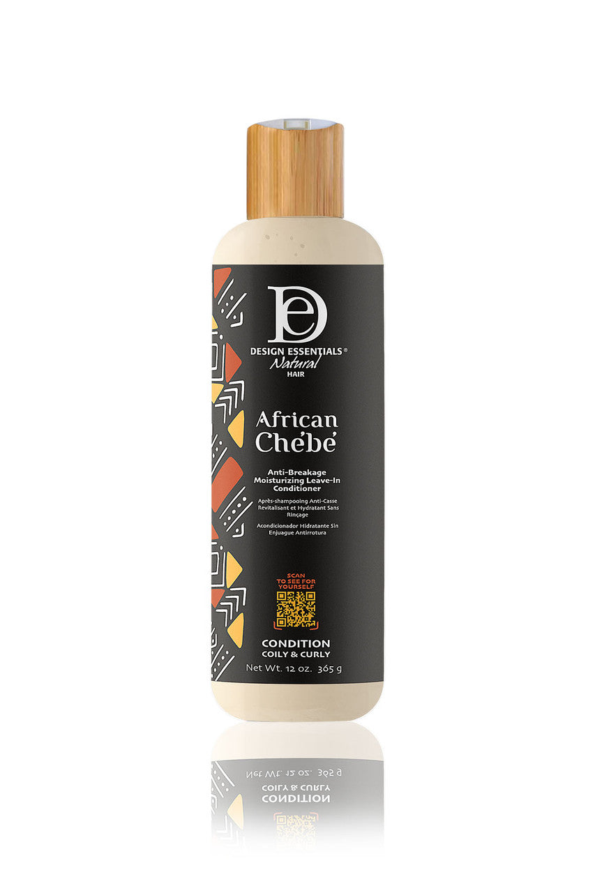 DESIGN ESSENTIALS CHEBE ANTI-BREAKAGE MOISTURE LEAVE IN CONDITIONER- 12 OZ