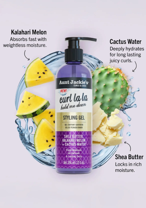 Aunt Jackie’s Curl La La Hold Me Down Styling Gel 12oz