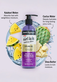 Thumbnail for Aunt Jackie’s Curl La La Hold Me Down Styling Gel 12oz