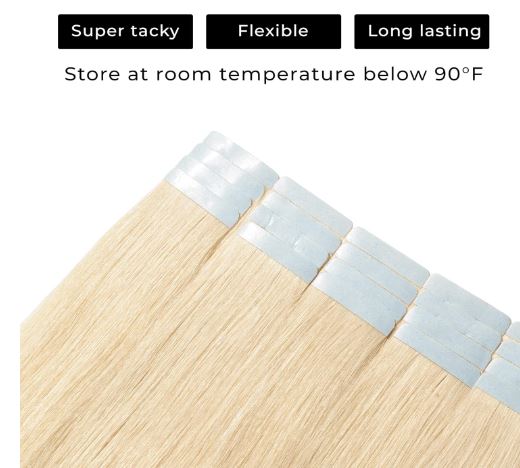 BEAUTIFY WALKER Lace Front Hair Extension Tape  9/16"X5/16"