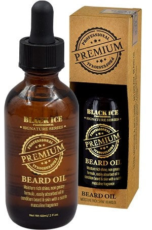 Black Ice Beard Oil (2oz)