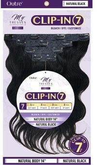 Thumbnail for OUTRE MYTRESSESS PURPLE LABEL 7PC CLIP-INS NATURAL BODY 18