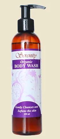 SERENITY ORGANIC BODY WASH - 8 OZ