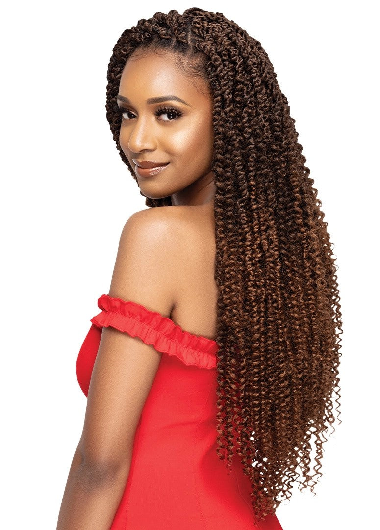 OUTRE X-PRESSION TWISTED UP CROCHET BRAID BOHO KINKY PASSION WATER WAVE 24"