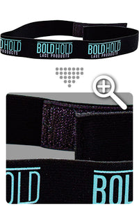 Thumbnail for BOLD HOLD Elastic Headband W/Velcro