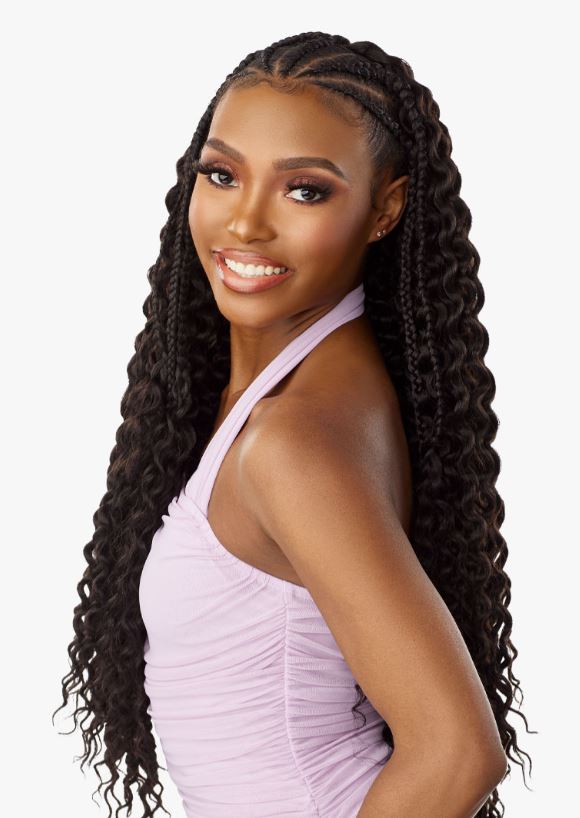 SENSATIONNEL LULUTRESS 3X BRAID OUT 24″, SIDE/BACK