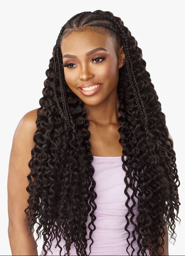 SENSATIONNEL LULUTRESS 3X BRAID OUT 24″, FRONTSIDE