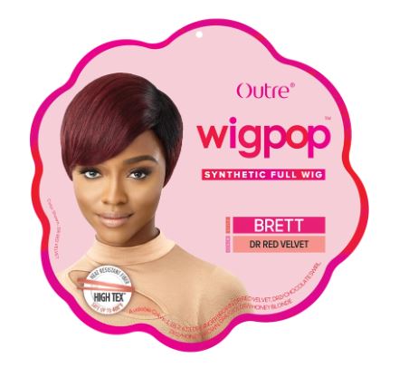 OUTRE FULL WIG  SYNTHETIC WIG WIGPOP - BRETT, LABEL