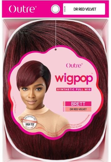 OUTRE FULL WIG  SYNTHETIC WIG WIGPOP - BRETT, PRODUCT BOX