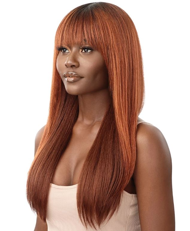 OUTRE SYNTHETIC FULL WIGS WIGPOP - BRYNLEE, SIDE VIEW