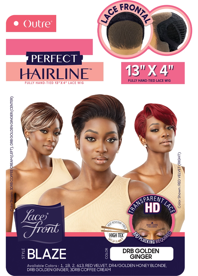 OUTRE SYNTHETIC LACEFRONT PERFECT HAIRLINE 13X4 WIG - BLAZE