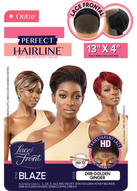 Thumbnail for OUTRE SYNTHETIC LACEFRONT PERFECT HAIRLINE 13X4 WIG - BLAZE