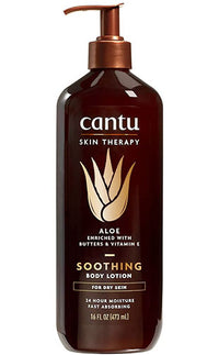 Thumbnail for CANTU Skin Therapy Body Lotion Soothing -Aloe Vera (16oz), Sareya Beauty Supply Store in Calgary Alberta Canada 