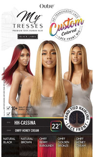 Thumbnail for OUTRE  MYTRESSES BLACK LABEL CUSTOM COLORED LACE FRONT WIG HH-CASSINA, BOX WITH PICTURES