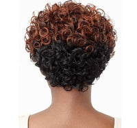 Thumbnail for OUTRE WIG POP SYNTHETIC FULL WIG -CHANCE-  BACK BLACK AND BROWN