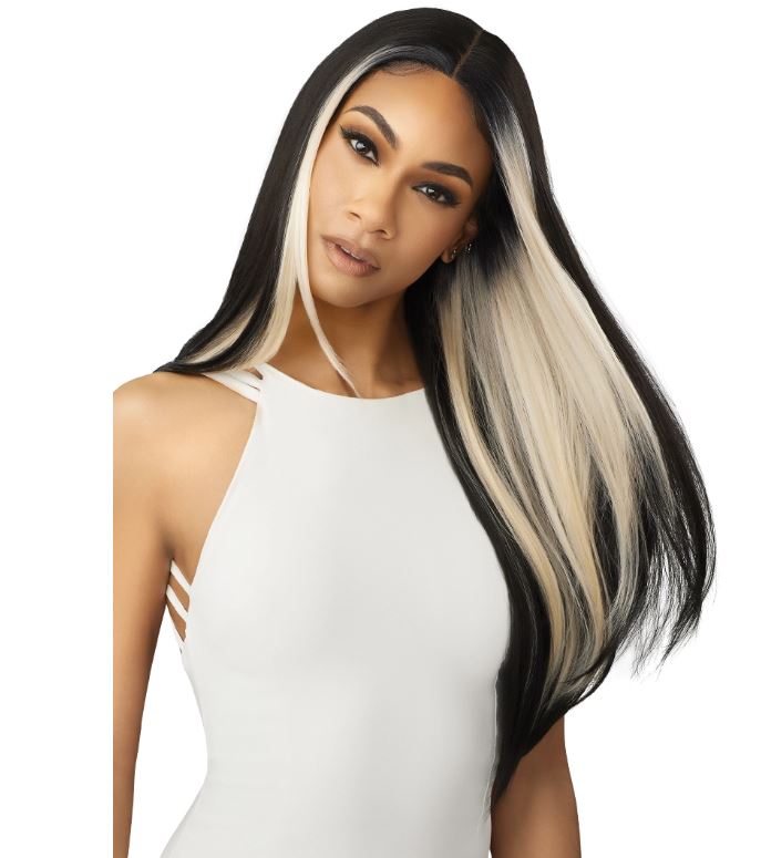 OUTRE LACE FRONT WIG - COLORBOMB - CHANDICE, BLACK BLONDE