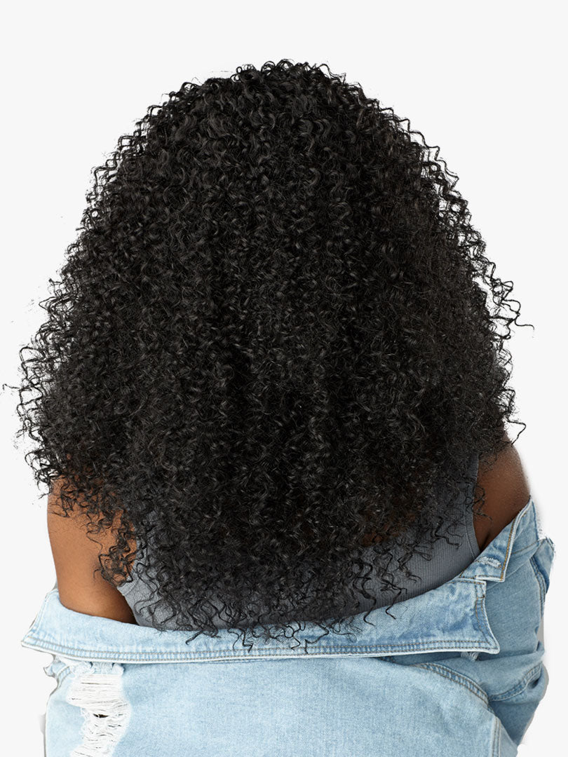 SENSATIONNEL CURLS KINKS & CO. CLIP-IN MOVE MAKER 14″, BACKVIEW