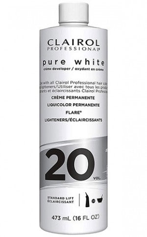 CLAIROL Pure White Creme Developer- 20v (16oz), Sareya Beauty Supply Store in Calgary Alberta 