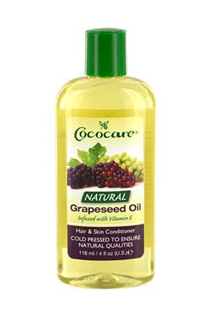 Cococare Natural Grapeseed Oil (4oz)