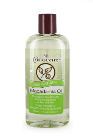 Cococare 100% Natural Macadamia Oil (4oz)