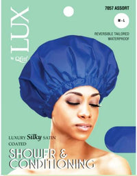 Thumbnail for QFITT LUX REGULAR LUXURY SILKY SATIN COATED SHOWER & CONDITIONING - SOLID