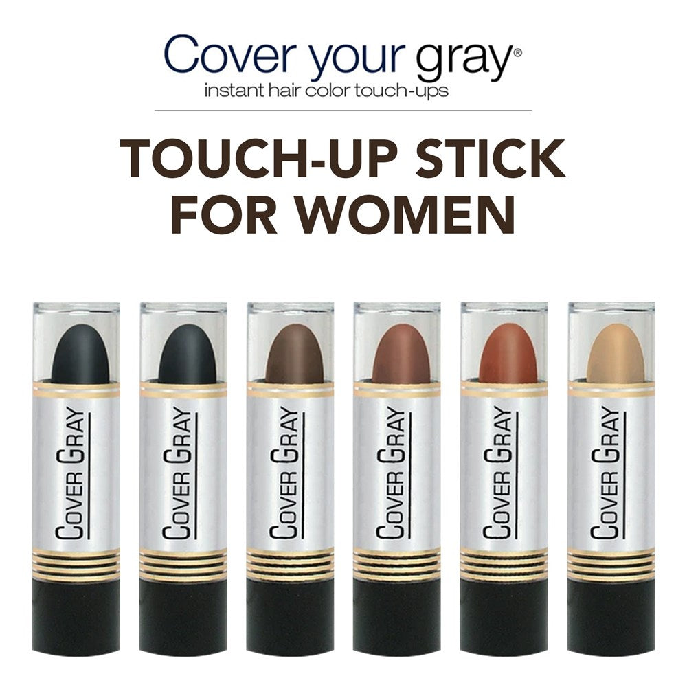 COVER YOUR GRAY Touch-up Stick- Dark Brown  (0.15oz /4.2g) Sareya Beauty supply store in calgary