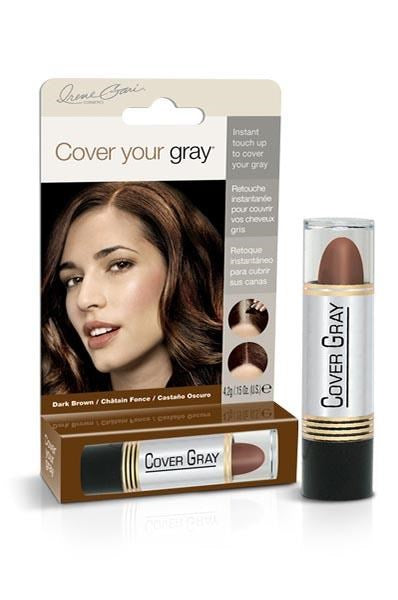 COVER YOUR GRAY Touch-up Stick- Dark Brown  (0.15oz /4.2g) Sareya Beauty supply store in calgary
