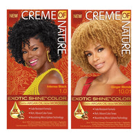 Thumbnail for CREME OF NATURE Argan Oil Exotic Shine Color - Sareya Beauty - Calgary hair store, Beauty Supply