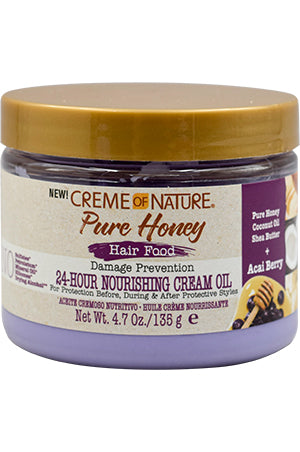 CREME OF NATURE Honey Hair Food Acai Berry -4.7Oz - Sareya Beauty - Calgary hair store, Beauty Supply