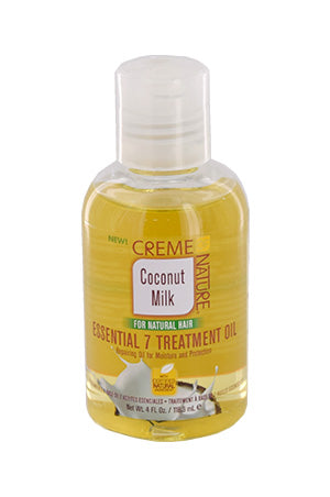 CREME OF NATURE COCONUT ESSENTIAL 7 TREATMENT OIL 4 OZ