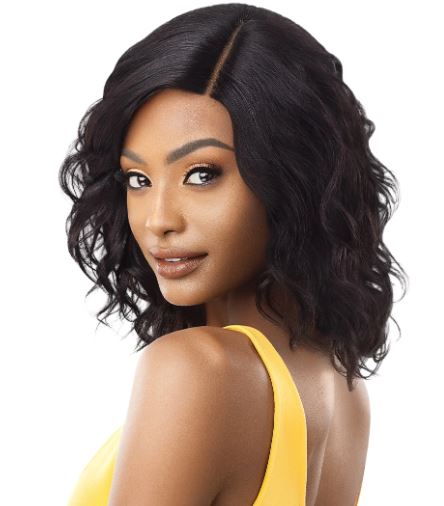 OUTRE THE DAILY WIG 100% UNPROCESSED HUMAN HAIR LACE PART WIG -HH CURLY 16"