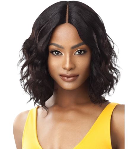 OUTRE THE DAILY WIG 100% UNPROCESSED HUMAN HAIR LACE PART WIG -HH CURLY 16"