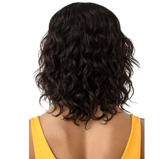 OUTRE THE DAILY WIG 100% UNPROCESSED HUMAN HAIR LACE PART WIG -HH CURLY 16"