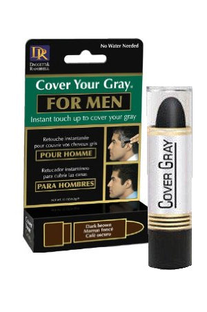 CREME OF NATURE Cover Your Gray Stick For Men - Black - Sareya Beauty - Calgary hair store, Beauty Supply