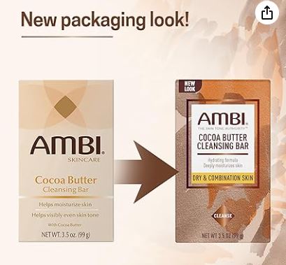 AMBI SOAP C/ BUTTER CLEANSING BAR - 3.5 OZ