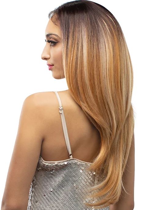 SENSUAL COLLECTION GLUELESS 13X5 FRONTAL LACE - VK202- SIDE VIEW