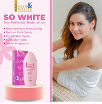 Thumbnail for FAIR & WHITE So White Hydra Sweet Moisturizing Body Lotion w Almond Oil (500ml / 17.6 oz)