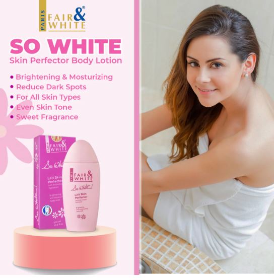 FAIR & WHITE So White Skin Perfector Body Lotion- 500ml / 17.6 oz